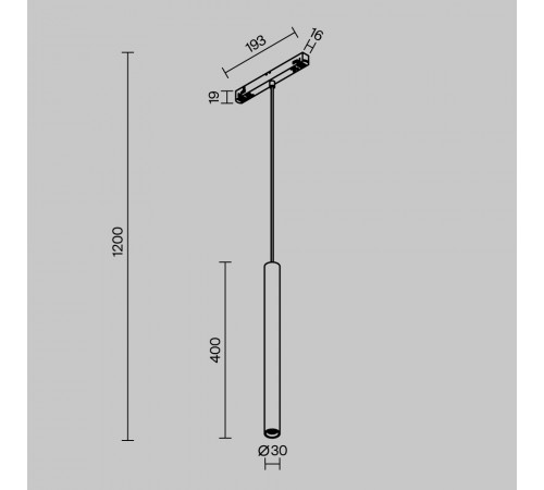 Трековый магнитный светильник Maytoni FOCUS LED TR226-4-5WTW-M-DD2-W