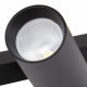 Трековый однофазный светильник AM Group Plain Opal AM589 20W 4000K BK