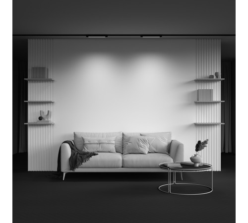 Трековый однофазный светильник Maytoni Technical Basis TR000-1-12W3K-B_1