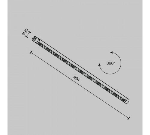Модульный светильник Maytoni Points C149CL-L900-24W3K-B Модульный светильник Maytoni Points C149CL-L900-24W3K-B