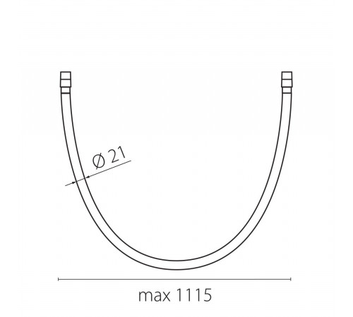 Трековый однофазный гибкий светильник Lightstar Due Hermes 270647