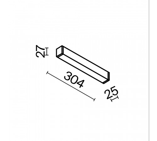 Трековый магнитный светильник Maytoni Technical Basis Radity TR080-4-10WTW-W