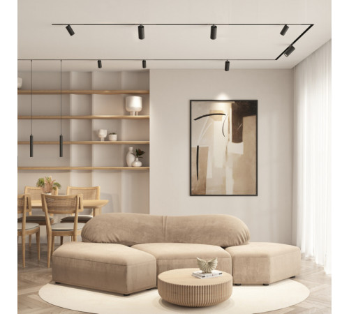 Трековый однофазный светильник Denkirs Simple Spot DK8120-BK Трековый однофазный светильник Denkirs Simple Spot DK8120-BK