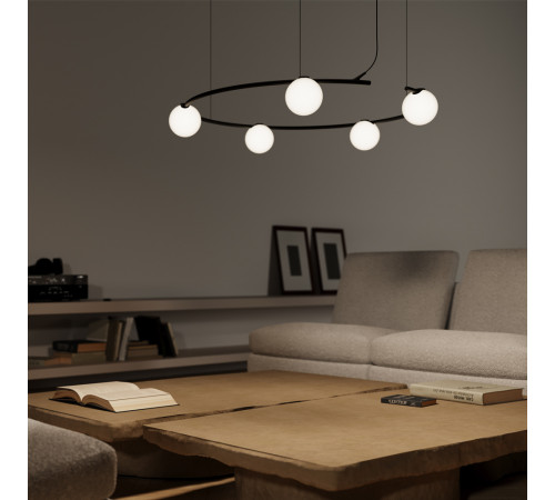 Трековый светильник Maytoni Technical Luna Arity TR236-1-5W3K-B