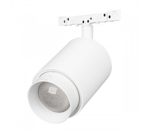 Трековый магнитный светильник Arlight MAG-MICROCOSM-SPOT-ZOOM-R59-12W Day4000 (WH, 20-60 deg, 24V) (IP20 Металл) 052097