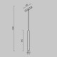Трековый магнитный светильник Maytoni Technical Focus Led Radity TR257-4-7WTW-M-B