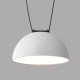 Трековый однофазный светильник Denkirs Belty flow DK5660-WH+BK