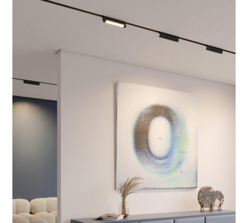 Трековый однофазный трехжильный светильник с переключателем цветовой температуры Novotech Port Iter 359795