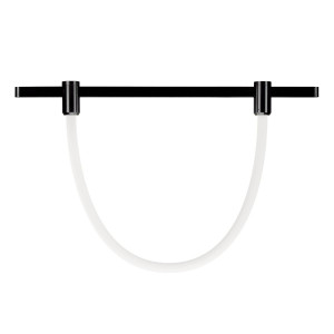 Трековый светильник Arlight ART-APRIORI-TUBE-ELASTIC-R38-L2000-24W Day4000 (Черный, 360 deg, 48V) (IP20 Металл) 049270(1)