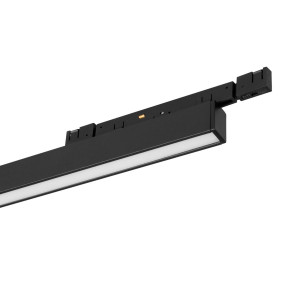 Трековый магнитный светильник Arlight MAG-MICROCOSM-FLAT-L588-20W Warm3000 (BK, 100 deg, 24V) (IP20 Металл) 051774