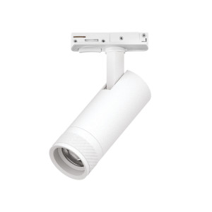 Трековый светильник для однофазного/трехфазного шинопровода Barra 20-55G с тонким адаптером Lightstar Canno Pro C4126SS