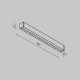 Трековый магнитный светильник Maytoni Technical Points RadityTR082-4-18WTW-M-B