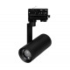 Трековый трехфазный светильник Arlight LGD-URANUS-4TR-R65-10W Warm3500-MIX (BK, 20-50 deg, side holder, 230V) (IP20 Металл) 055806