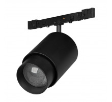 Трековый магнитный светильник Arlight MAG-MICROCOSM-SPOT-ZOOM-R38-5W Warm3000 (BK, 10-55 deg, 24V) (IP20 Металл) 051765