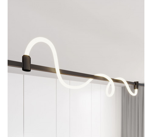 Трековый светильник Arlight ART-APRIORI-TUBE-ELASTIC-R38-L1000-12W Day4000 (Черный, 360 deg, 48V) (IP20 Металл) 049269(1)
