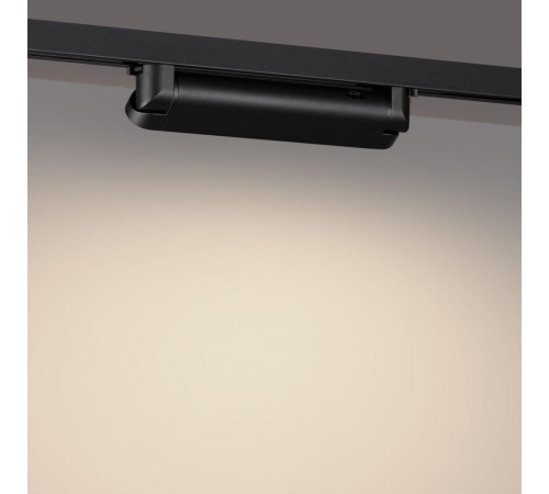 Трековый однофазный трехжильный светильник с переключателем цветовой температуры Novotech Port Iter 359796