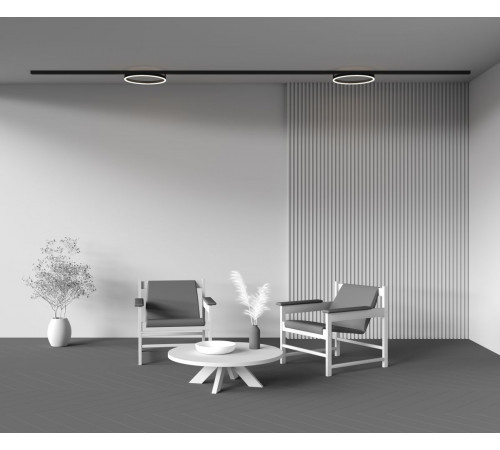 Трековый магнитный светильник Maytoni Rim TR227-2-24W3K-B Трековый магнитный светильник Maytoni Rim TR227-2-24W3K-B