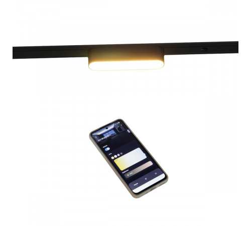 Трековый магнитный светильник (CCT+SMART) Reluce 13001-9.3-001UR magnetic LED6W BK CCT+SMART