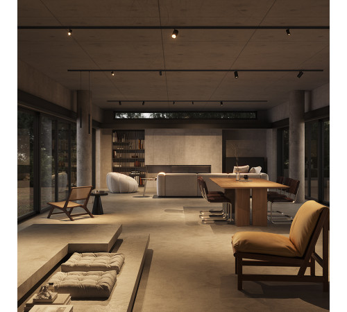 Трековый магнитный светильник Maytoni Technical Focus Led Exility X TR243-5W3K-B