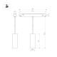 Трековый магнитный светильник Arlight MAG-ORIENT-SPOT-HANG-R45-12W Warm3000 (Черный, 24 deg, 48V, DALI) (IP20 Металл) 035714(1)