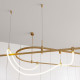 Трековый светильник Arlight ART-APRIORI-TUBE-ELASTIC-R38-L1000-12W Warm3000 (Золото, 360 deg, 48V) (IP20 Металл) 049281(1)