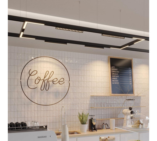 Трековый светодиодный светильник с переключателем цветовой темперетуры Novotech Port Vector 359948