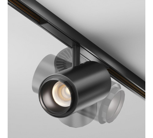 Трековый магнитный светильник Maytoni Technical Focus Zoom Exility X TR244-4-12WTW-DD2-B