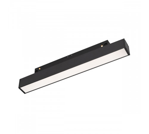 Трековый магнитный светильник Arlight MAG-ORIENT-FLAT-L235-8W Warm3000 (BK, 100 deg, 48V, DALI) (IP20 Металл) 033824(1)
