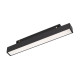 Трековый магнитный светильник Arlight MAG-ORIENT-FLAT-L235-8W Warm3000 (Черный, 100 deg, 48V) (IP20 Металл) 033609(2)