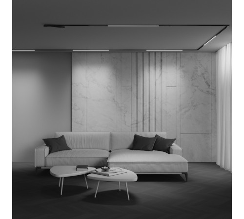 Трековый магнитный светильник Maytoni Technical Basis Exility X TR240-4-18WTW-DSZ-B