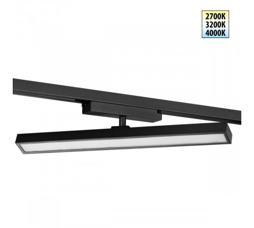 Трековый однофазный светильник с переключателем цв. температуры Novotech Port Stratus 359779