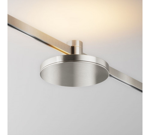 Трековый магнитный светильник Maytoni Technical Plato Flarity TR152-1-7W3K-PT Трековый магнитный светильник Maytoni Technical Plato Flarity TR152-1-7W3K-PT
