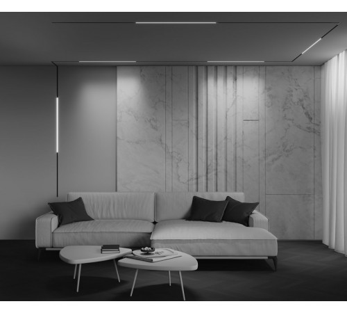 Трековый светильник Maytoni Technical Exility X TR240-2-18W4K-B