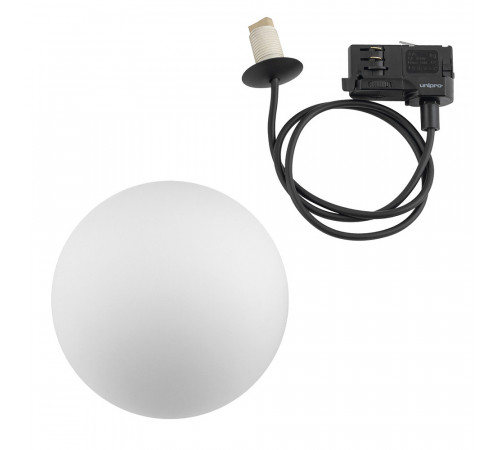 Трековый трехфазный светильник Nowodvorski Ctls Ctls Snowball Black 11295