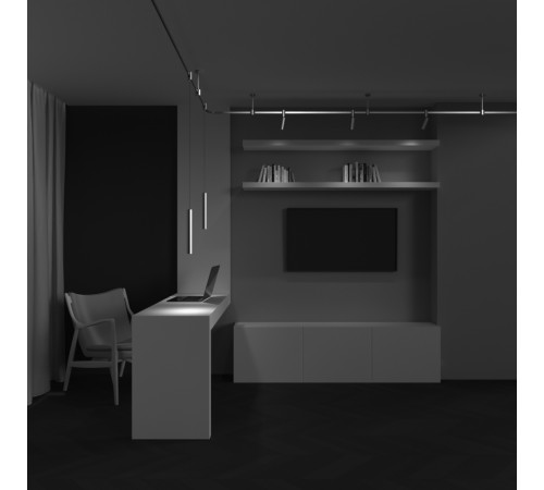 Трековый магнитный светильник Maytoni Focus LED TR155-1-5W3K-BS Трековый магнитный светильник Maytoni Focus LED TR155-1-5W3K-BS