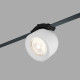 Трековый однофазный светильник Denkirs Belty spot DK5640-WH+BK