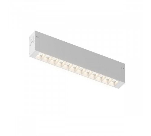 Трековый однофазный светильник Denkirs Simple Grill DK8101-WH