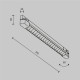 Трековый трехфазный светильник Maytoni Technical Points TR195-3-20W4K-M-W(N)