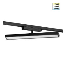 Трековый однофазный светильник с переключателем цв. температуры Novotech Port Stratus 359773