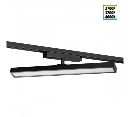 Трековый однофазный светильник с переключателем цв. температуры Novotech Port Stratus 359773