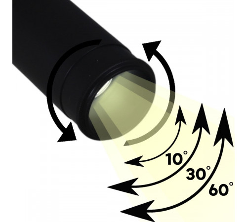 Трековый однофазный светильник Reluce 06650-9.3-LED10/20/30W CCT BK