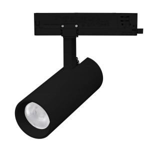Трековый трехфазный светильник Arlight LGD-GERA-4TR-R74-20W Day4000 (BK, 24 deg, 230V, DALI) (IP20 Металл) 058837