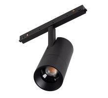 Трековый магнитный светильник Arlight MAG-ORIENT-SPOT-ZOOM-R65-15W Day4000 (BK, 20-60 deg, 48V) (IP20 Металл) 037458(1)