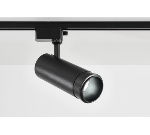 Трековый однофазный светильник Crystal Lux CLT 0.31 021 BK 3CCT ZOOM