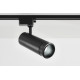 Трековый однофазный светильник Crystal Lux CLT 0.31 021 BK 3CCT ZOOM