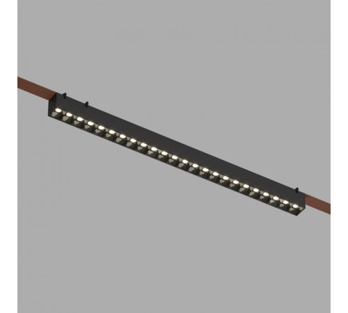 Трековый однофазный светильник Denkirs Belty grill DK5672-BK Трековый однофазный светильник Denkirs Belty grill DK5672-BK