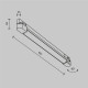 Трековый трехфазный светильник Maytoni Technical Basis TR196-3-20W2.7K-W(N)