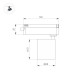 Трековый однофазный светильник Arlight LGD-DYKE-2TR-R60-8W Warm3000 (BK, 20 deg, 230V) 052140