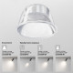 Трековый магнитный светильник Maytoni Focus LED TR032-4-20WTW-M-DSZ-W