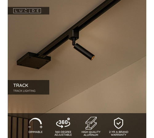 Трековый однофазный светильник Lucide Track 09961/01/30